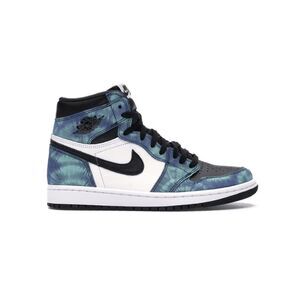 NIKE Air Jordan 1 Retro High 'Tie Dye' Sneakers Size 8